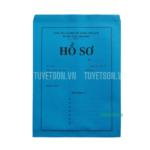 display Hồ sơ xin việc có ruột 4