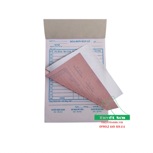 display Hóa đơn 2L 13x19cm (50 bộ) 2