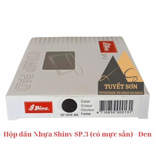 display Hộp tampon pad Shiny SP-3 110x70mm có mực sẵn - hộp dấu nhựa 1