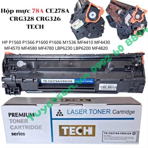 display Hộp mực 78A CE278A CRG328 CRG326 TECH 1