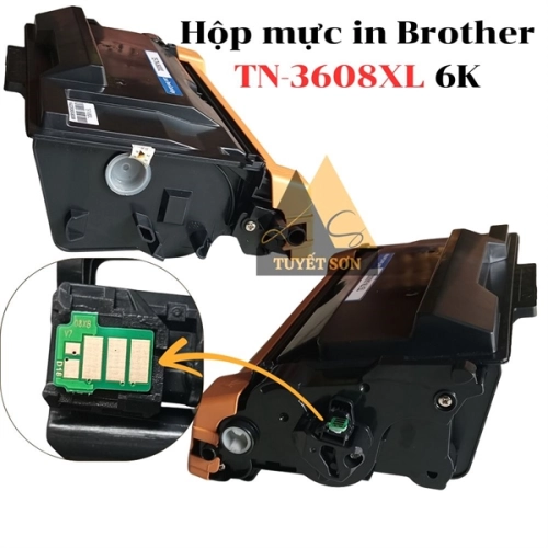 display Hộp mực in Brother TN-3608XL 6K HL-L6415DW MFC-L5710DN HL-5210DN TECH - Toner cartridge Brother 2