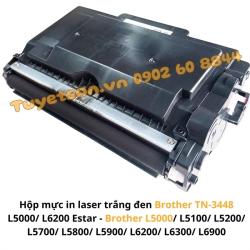 Hộp mực in laser trắng đen Brother TN-3448, TN-3428, TN-3478, TN-3498, L5100, L6200 Estar