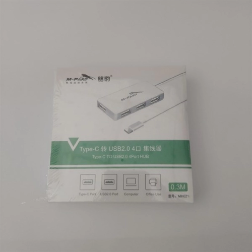 display HUB 4P Type C to USB 2.0 M-Pard MH021 3