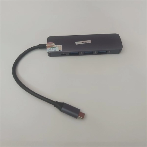 display HUB 4P Type C to USB 3.0 Ztek ZY318 2