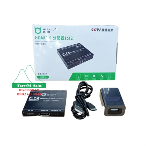 display Hub HDMI 1-2 M-Pard MD136 1