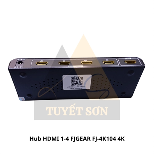display Hub HDMI 1-4 FJGEAR FJ-4K104 4K - Switch Bộ chia cổng HDMI 3