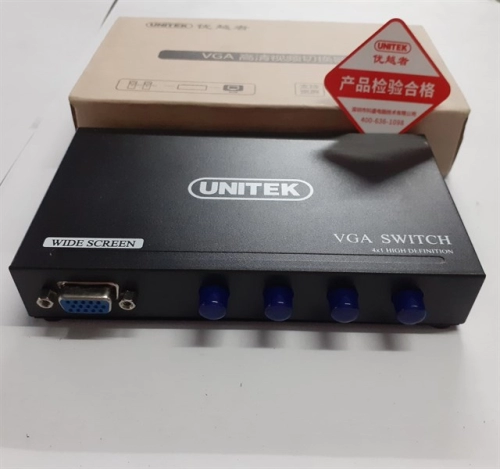 display Hub VGA 4-1 Unitek U8705 1