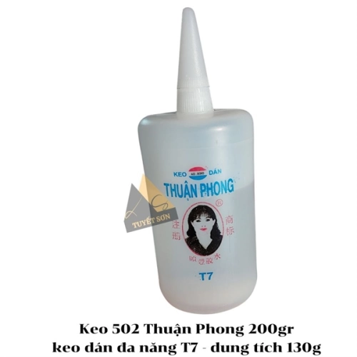 display Keo 502 Thuận Phong 200gr - keo dán đa năng T7 1