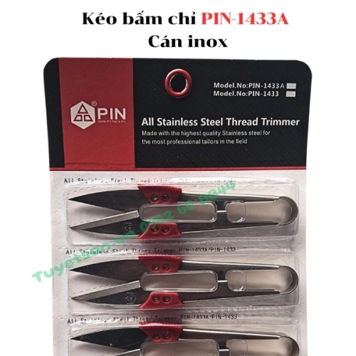 display Kéo bấm chỉ PIN-1433A - Cán inox 2
