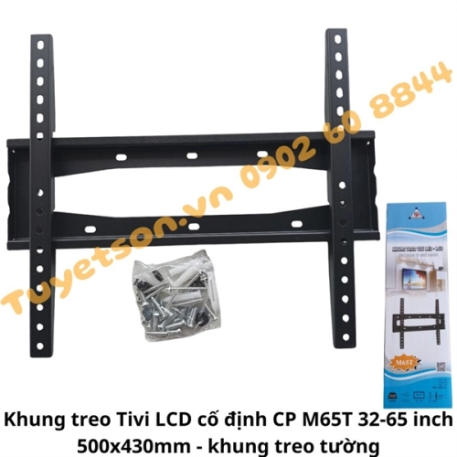 Khung treo Tivi LCD cố định CP M65T 32-65 inch 500x430mm - khung treo tường
