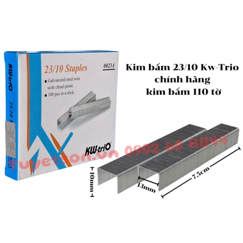 display Kim bấm 23/10 Kw-Trio chính hãng - kim bấm 110 tờ 1