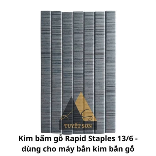 display Kim bấm gỗ Rapid Staples 13/6 - dùng cho máy bắn kim bắn gỗ 2