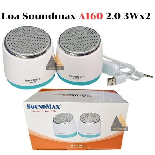 display Loa Soundmax A160 2.0 3Wx2 1