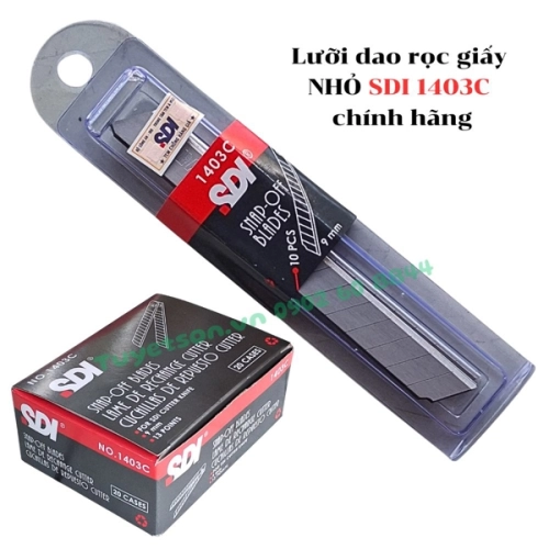 display Lưỡi dao rọc giấy NHỎ SDI 1403C chính hãng 1