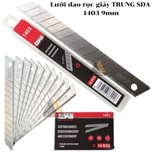 display Lưỡi dao rọc giấy TRUNG SDA 1403 9mm 1