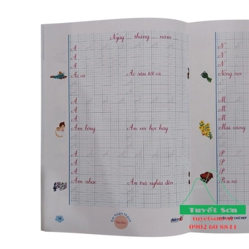 display Luyện viết chữ đẹp TP-LVCD06 3