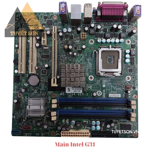 display Main Intel G31 ms-7594 ver 1.1 DDR2 SK775 1