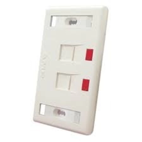 display Mặt nạ 2-port Faceplate COMMSCOPE (272368-2) 1