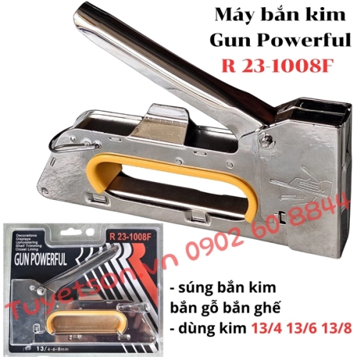 display Máy bắn kim Gun Powerful R 23-1008F - súng bắn kim bắn gỗ bắn ghế 1