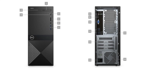 display Máy Bộ Dell Vostro 3671 i7-9700/8GB/1TB/W10/DVDRW 2