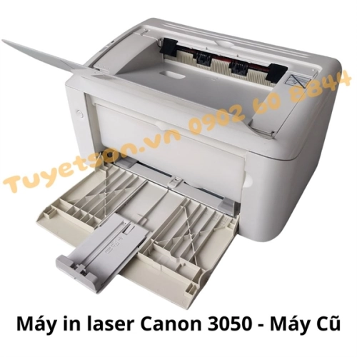 display Máy in laser trắng đen đơn năng Canon 3050 2