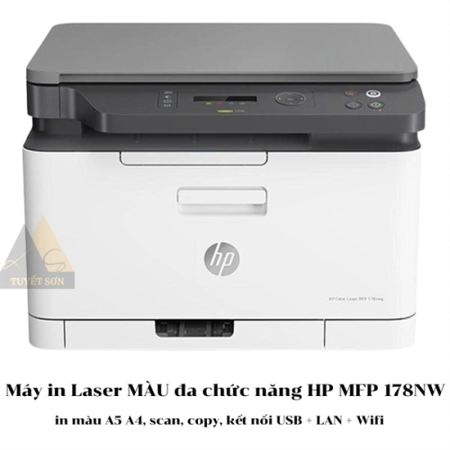 display Máy in Laser MÀU đa chức năng HP MFP 178NW 1