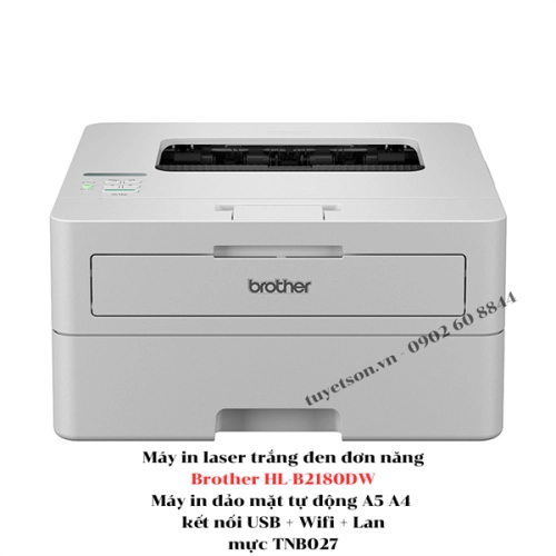 display Máy in laser trắng đen đơn năng Brother HL-B2180DW 1