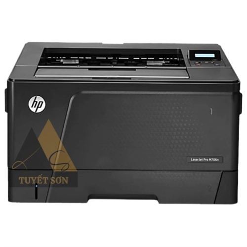 display Máy in laser trắng đen đơn năng HP LaserJet Pro M706N 1