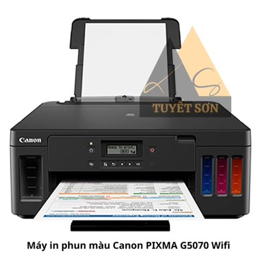 display Máy in phun màu Canon PIXMA G5070 Wifi 2
