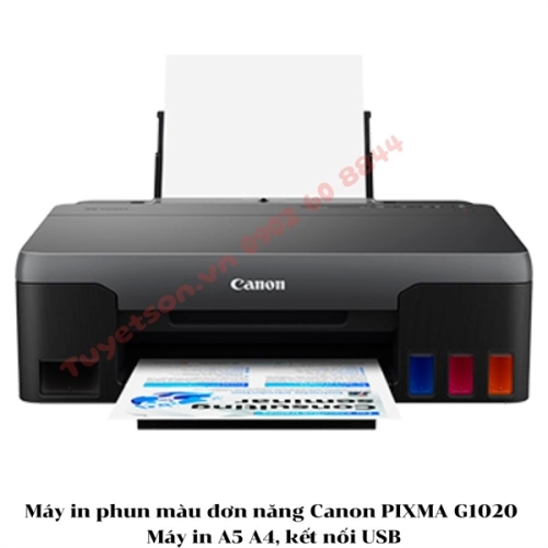 display Máy in phun màu đơn năng Canon PIXMA G1020 1