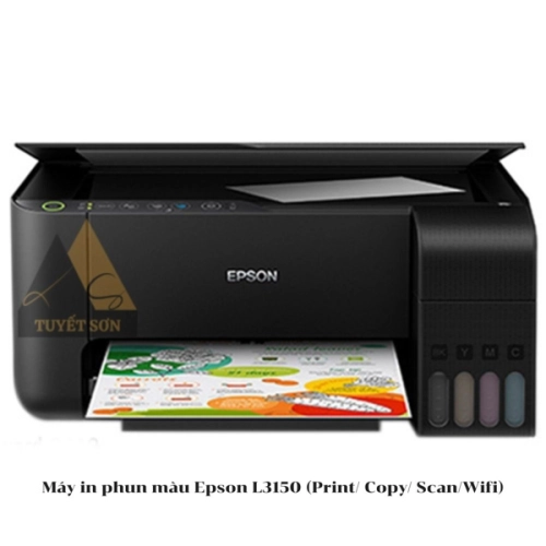 display Máy in phun màu Epson L3150 (Print/ Copy/ Scan/Wifi) 1