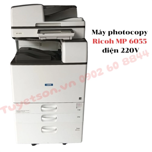 display Máy photocopy Ricoh MP 6055 điện 220V 1
