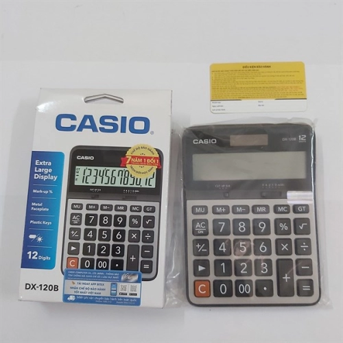 display Máy tính CASIO DX-120B Chính hãng 5