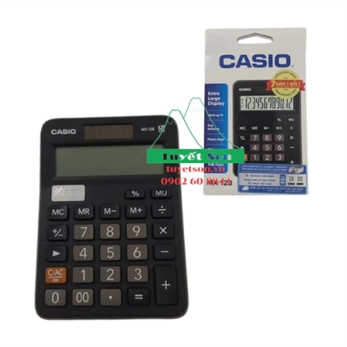 display Máy tính CASIO MX-12B Chính hãng 1