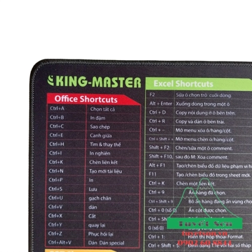 display Miếng lót chuột Kingmaster Vietnamese (245x320x3mm) 2
