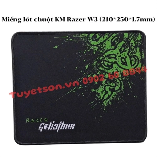 display Miếng lót chuột KM Razer W3 (210*250*1.7mm) 1