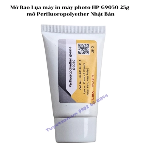 display Mỡ Bao Lụa máy in máy photo HP G9050 25g - mỡ Perfluoropolyether Nhật Bản 1
