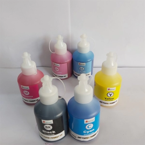 display Mực dầu Epson EPU-M0100M 100ml ĐỎ - mực Pigment UV Epson 2