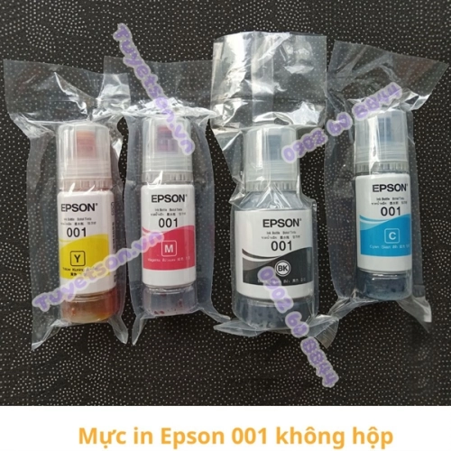 display Mực in Epson 001 không hộp - Epson L4150/l4160/L6160/L6170/L6190 /L6290/ L14150 1