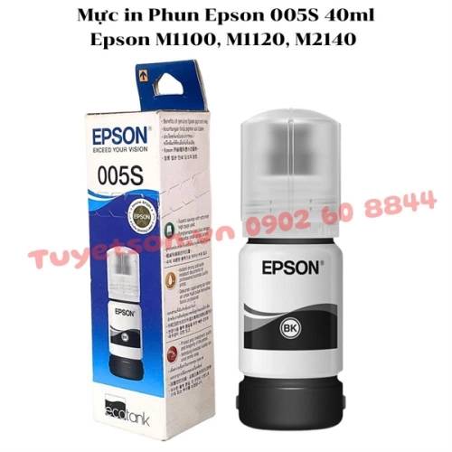 display Mực in Phun Epson 005S 40ml - Epson M1100, M1120, M2140 1