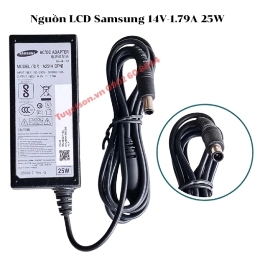 display Nguồn LCD Samsung 14V-1.79A 25W 1