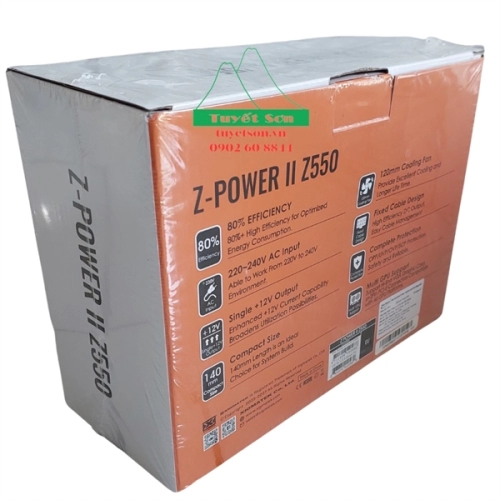 display Nguồn máy tính Xigmatek Z-POWER II Z550 450 - 400W 4