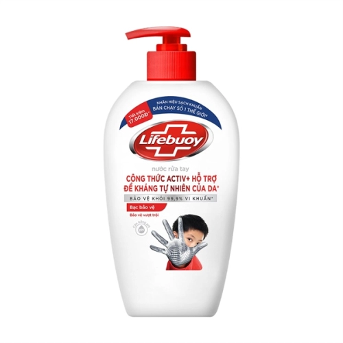 display Nước rửa tay Lifebuoy Chai 450g 1
