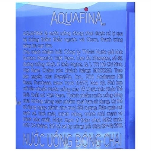 display Nước tinh khiết Aquafina chai 1.5 lít 4