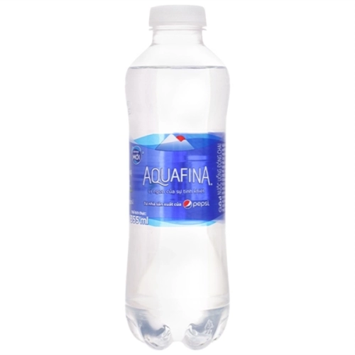 display Nước tinh khiết Aquafina chai 355ml 1