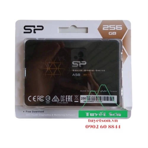 display Ổ cứng SSD Siliconpower 256GB A58 Sata Chính Hãng 2