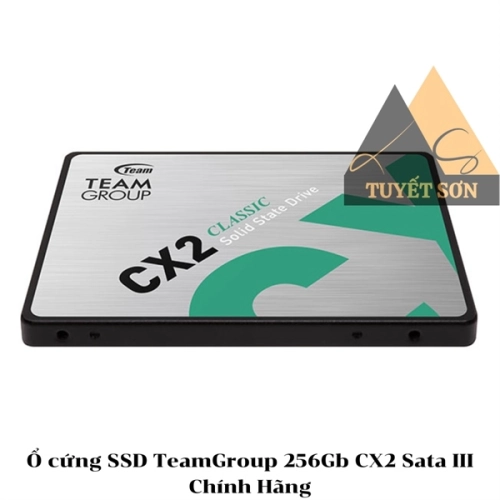 display Ổ cứng SSD TeamGroup 256Gb CX2 Sata III Chính Hãng 3