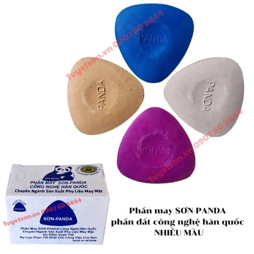 display Phấn may SƠN-PANDA phấn đất công nghệ hàn quốc - NHIỀU MÀU 2