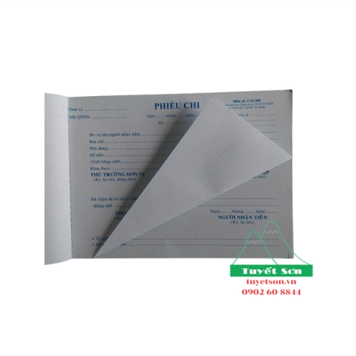 display Phiếu Chi 1L 13x19cm (100 tờ) 2