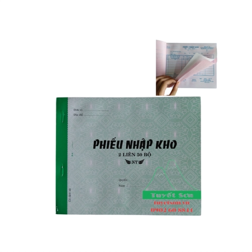 display Phiếu nhập kho 2L A5 1